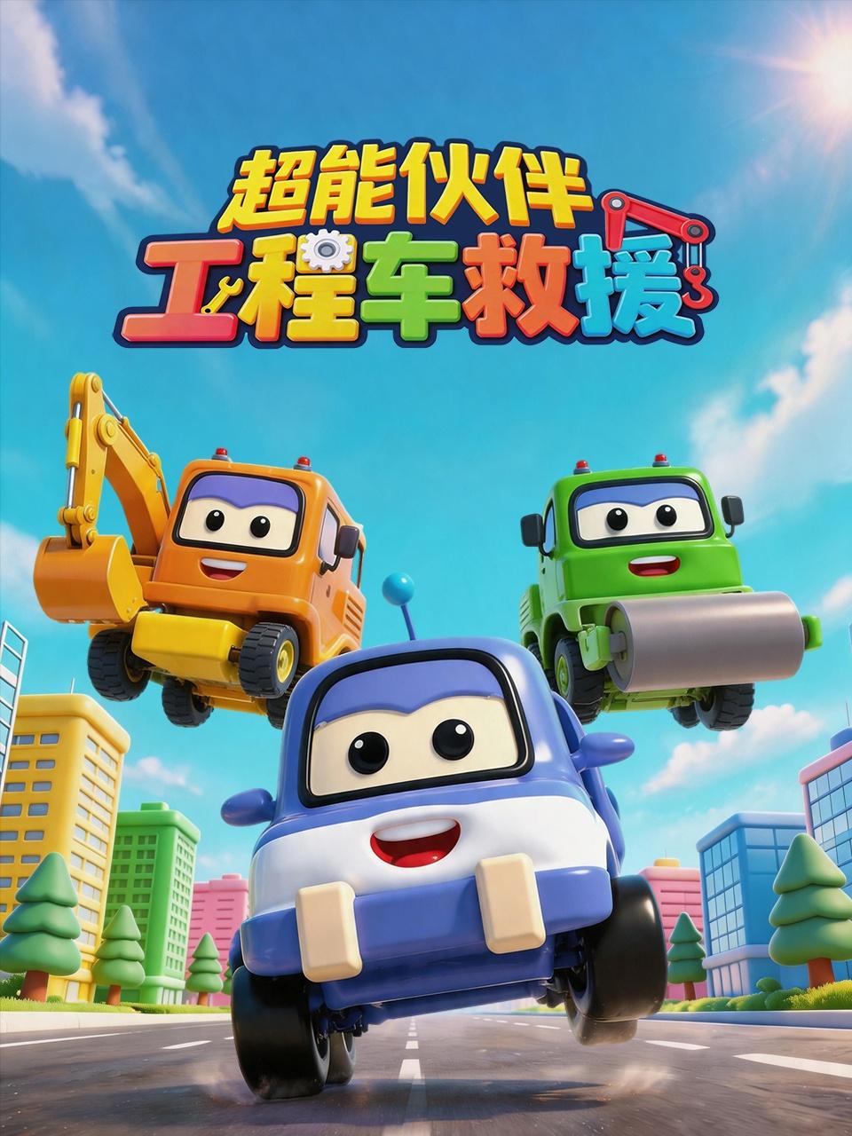 超能伙伴工程车救援