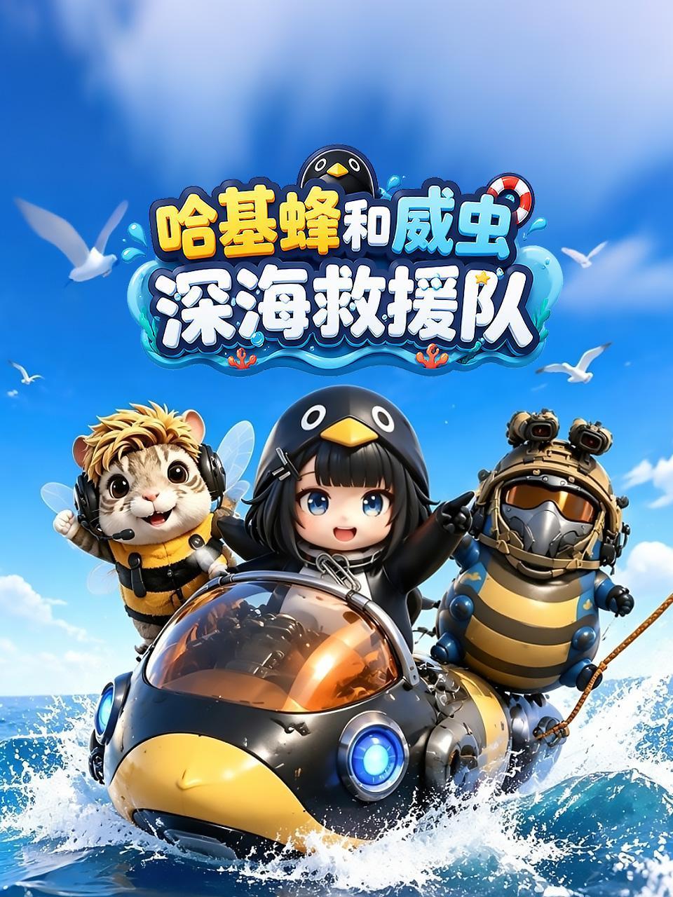哈基蜂和威虫深海救援队
