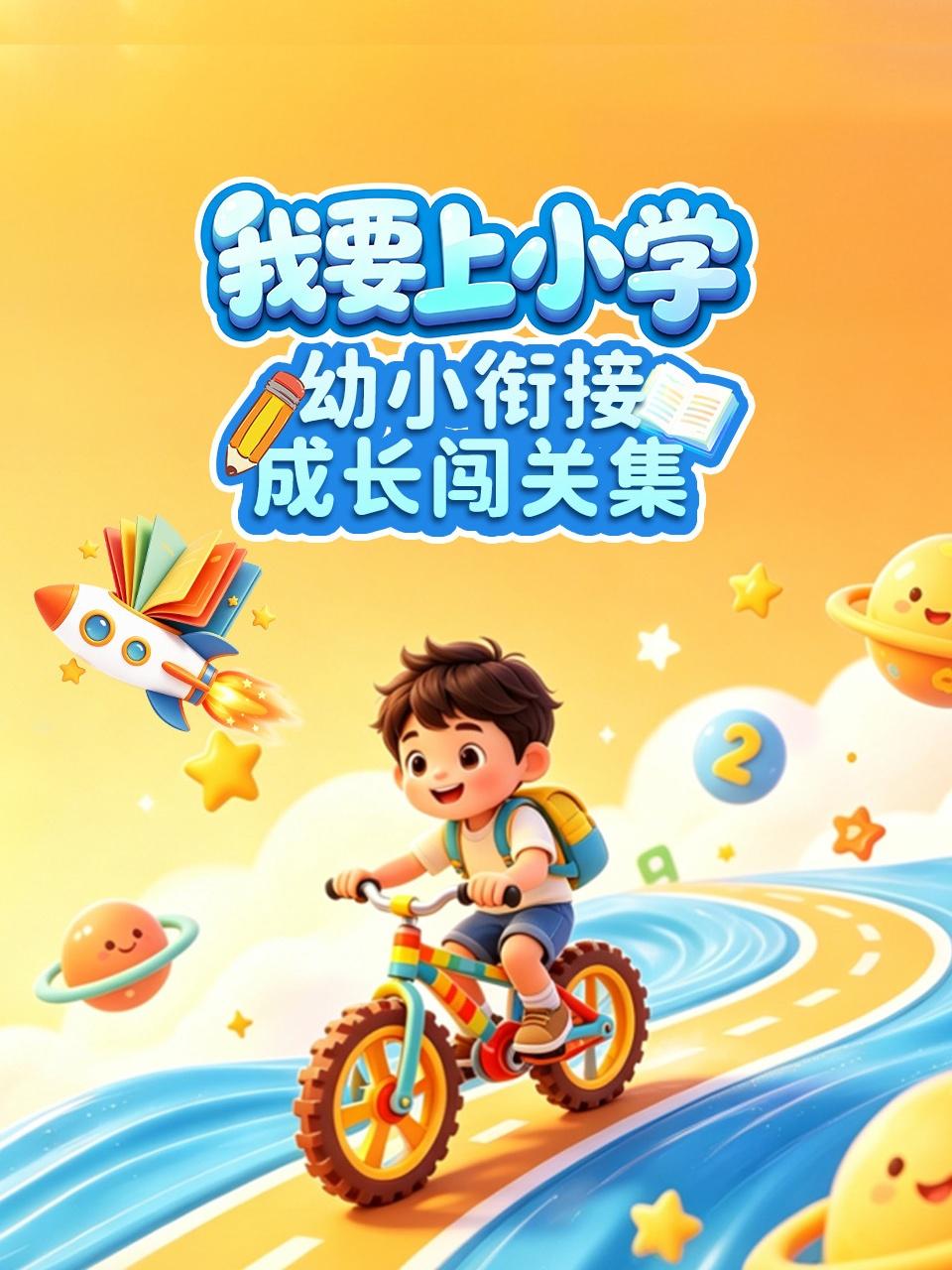 我要上小学幼小衔接成长闯关集