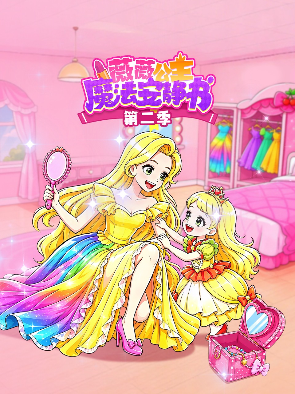 薇薇公主魔法安静书2