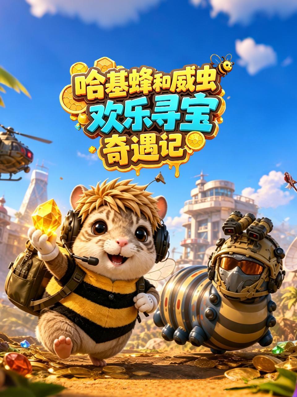 哈基蜂和威虫欢乐寻宝奇遇记