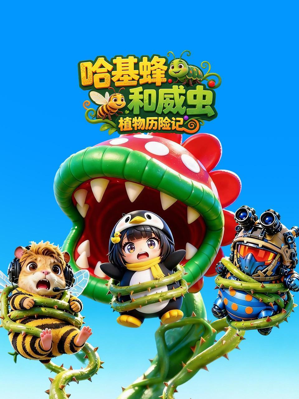 哈基蜂和威虫植物历险记