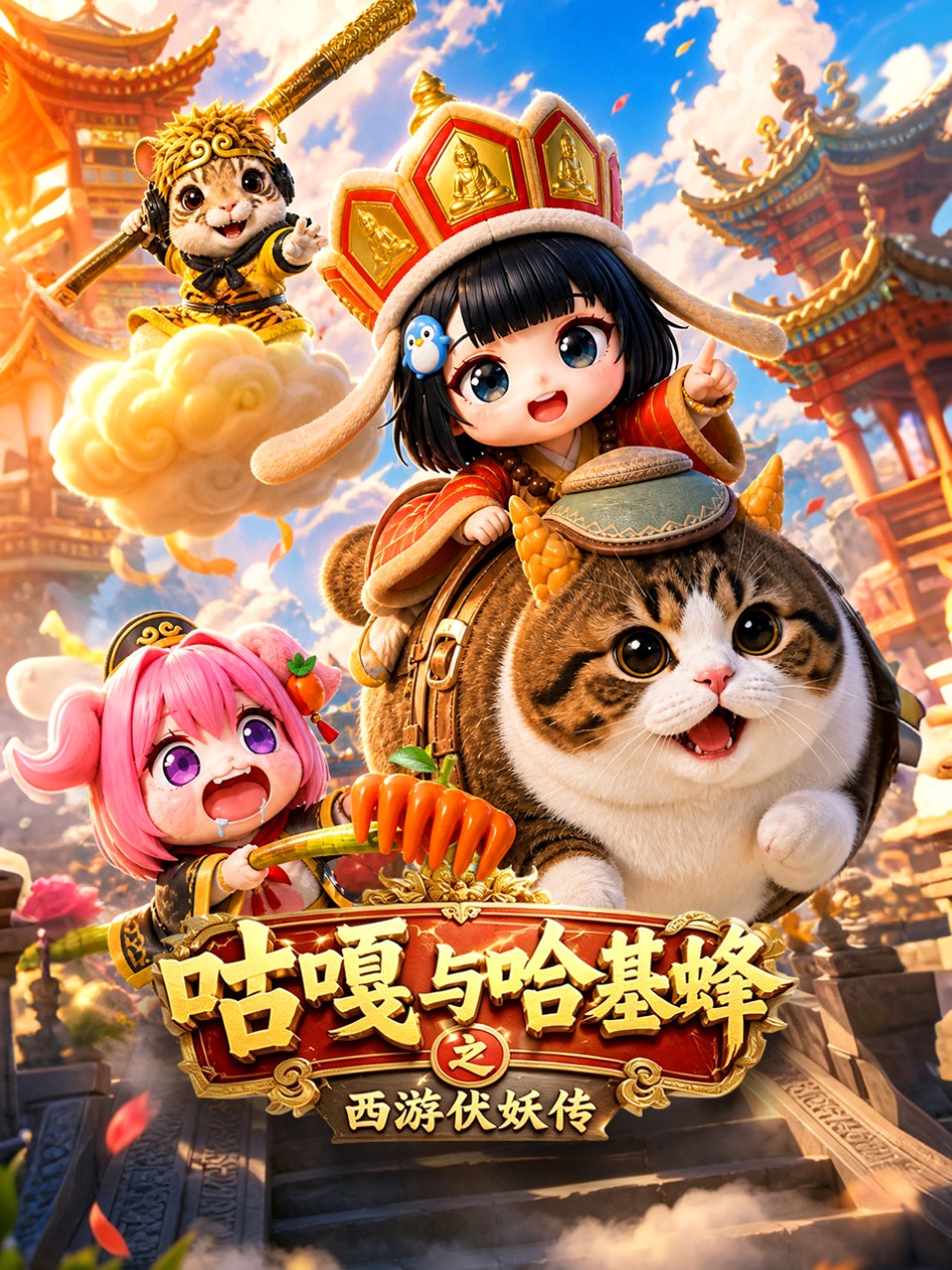 咕嘎与哈基蜂之西游伏妖传