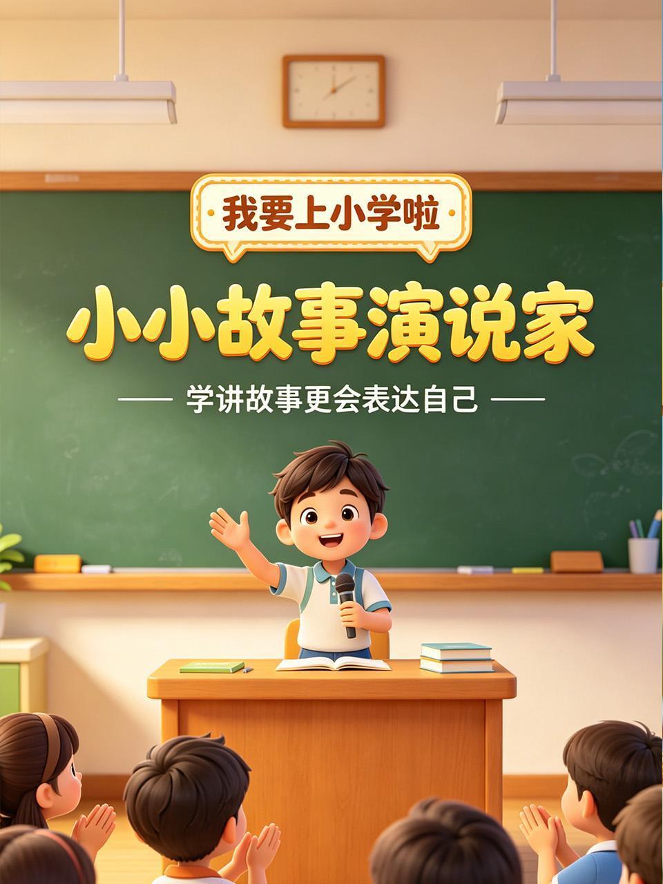 我要上小学啦小小故事演说家学讲故事更会表达自己