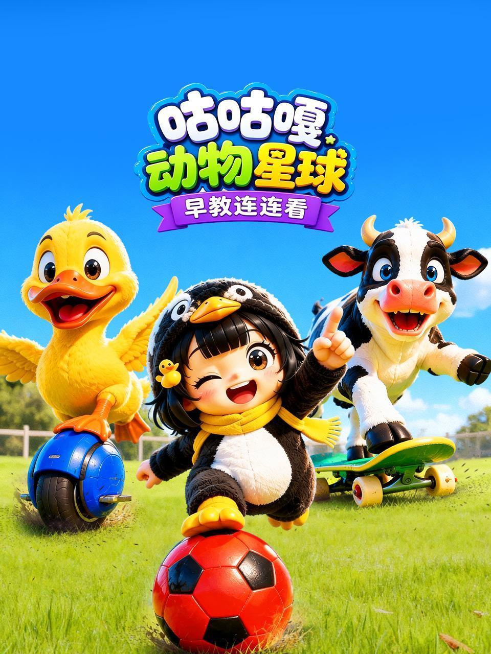 咕咕嘎动物星球早教连连看