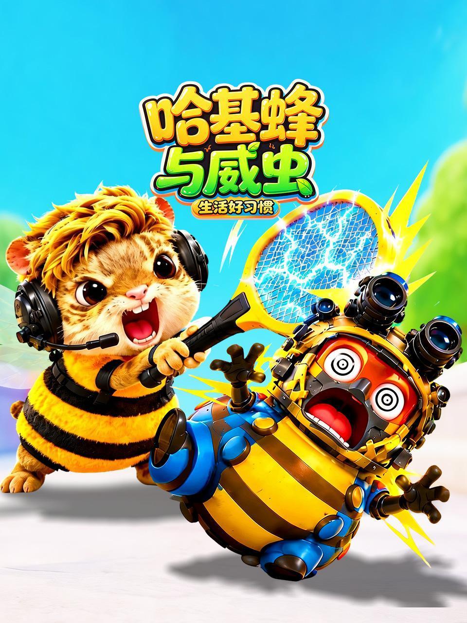 哈基蜂与威虫生活好习惯