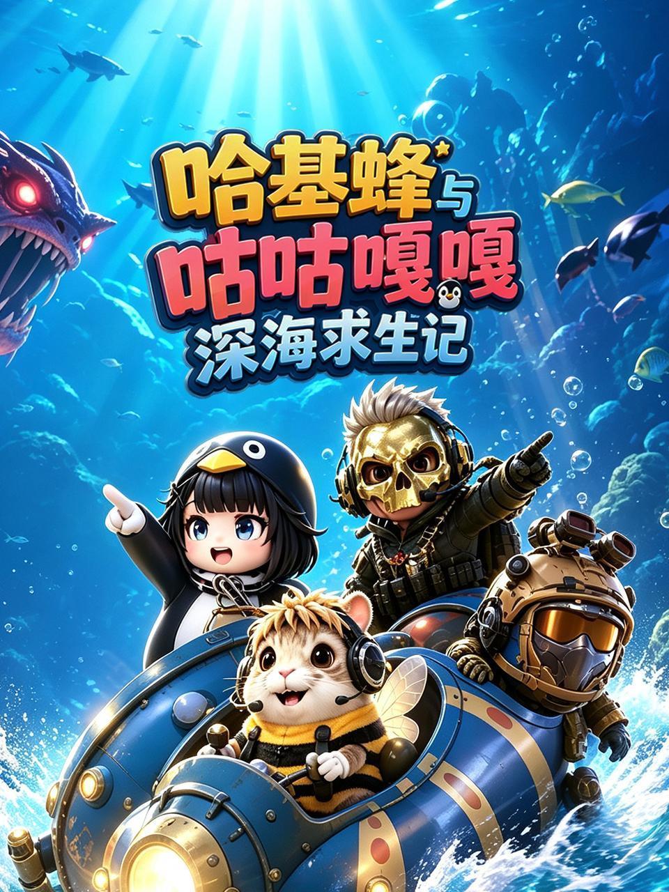 哈基蜂与咕咕嘎嘎深海求生记