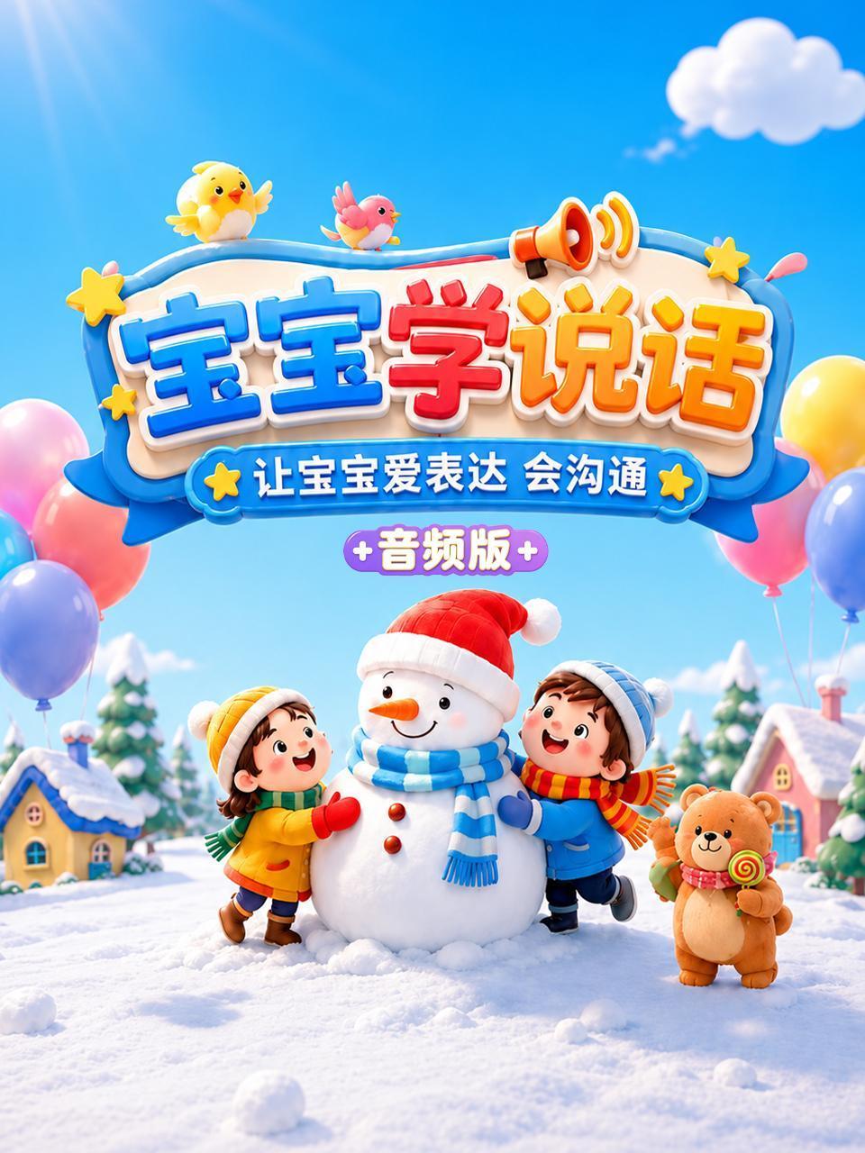 宝宝学说话让宝宝爱表达会沟通音频