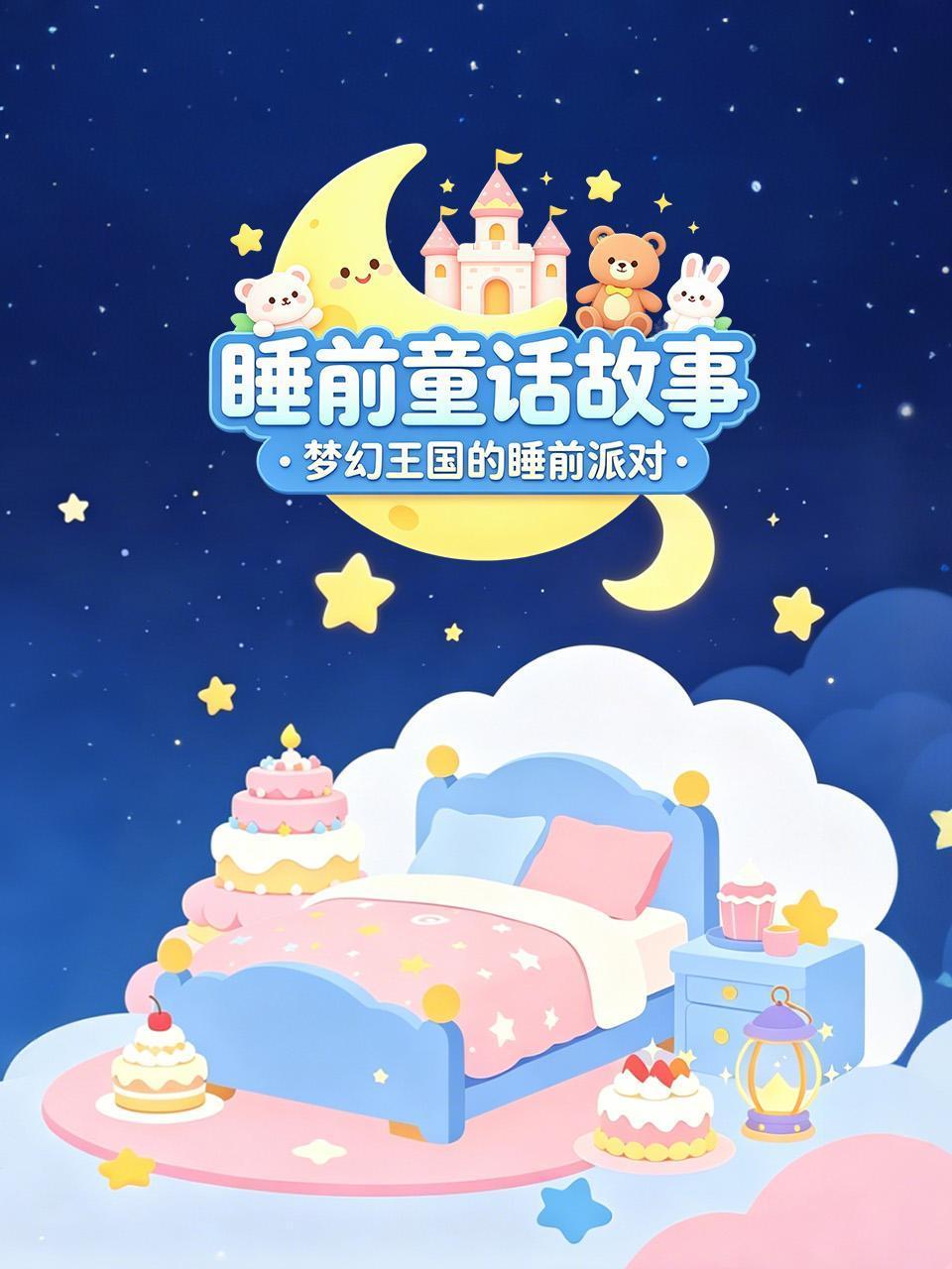 睡前童话故事梦幻王国的睡前派对