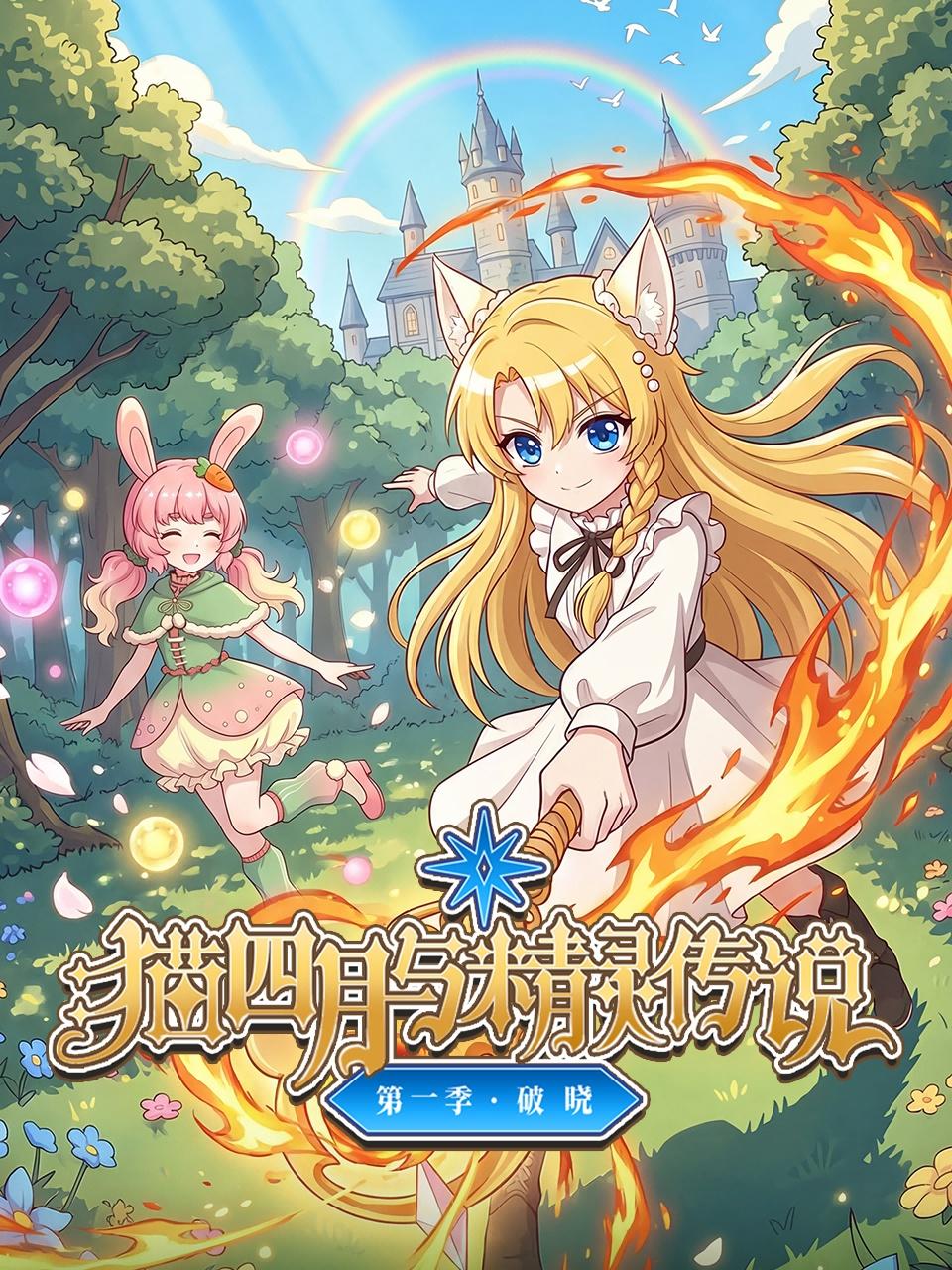 猫四月与精灵传说破晓
