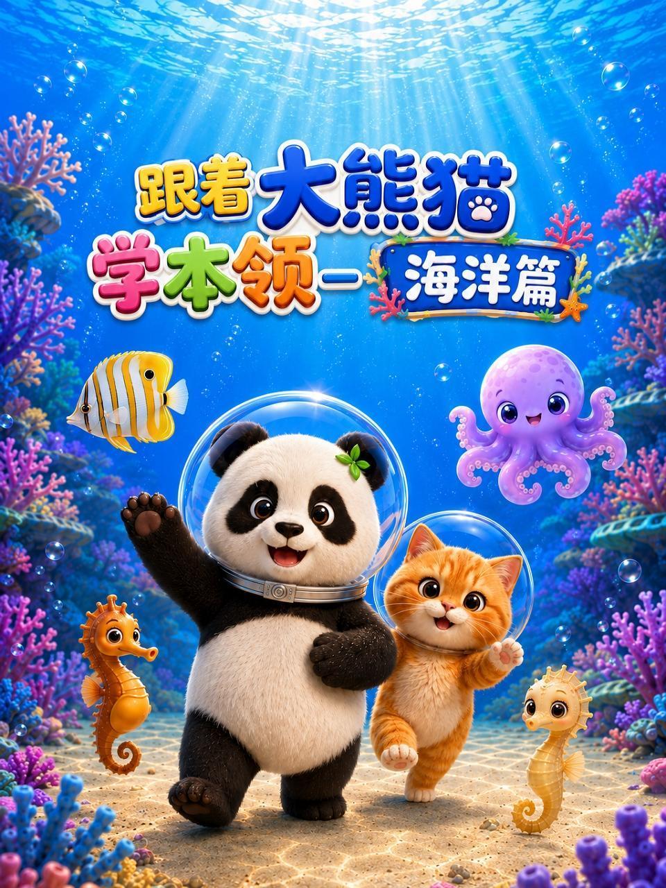跟着大熊猫学本领海洋篇