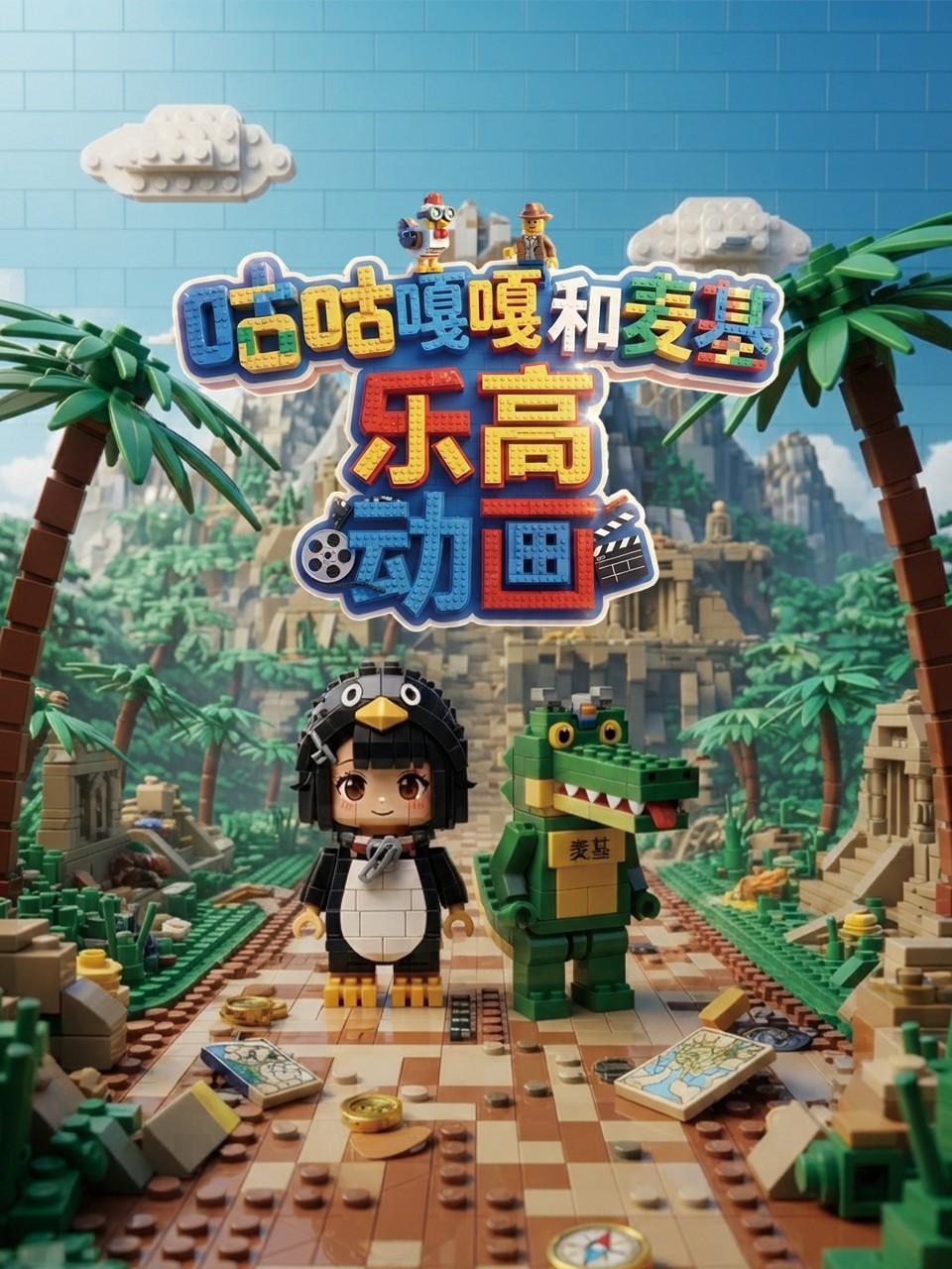 咕咕嘎嘎和麦基乐高动画