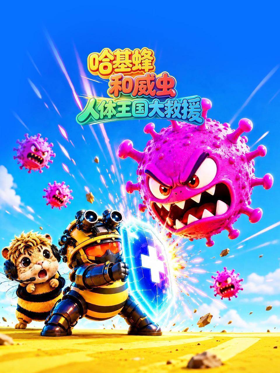 哈基蜂和威虫人体王国大救援