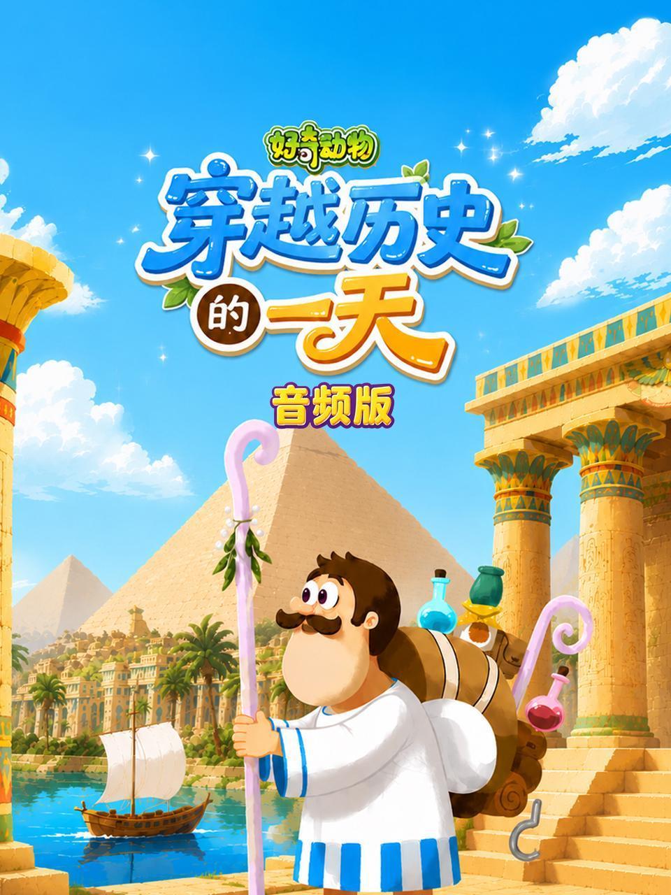好奇动物穿越历史的一天音频