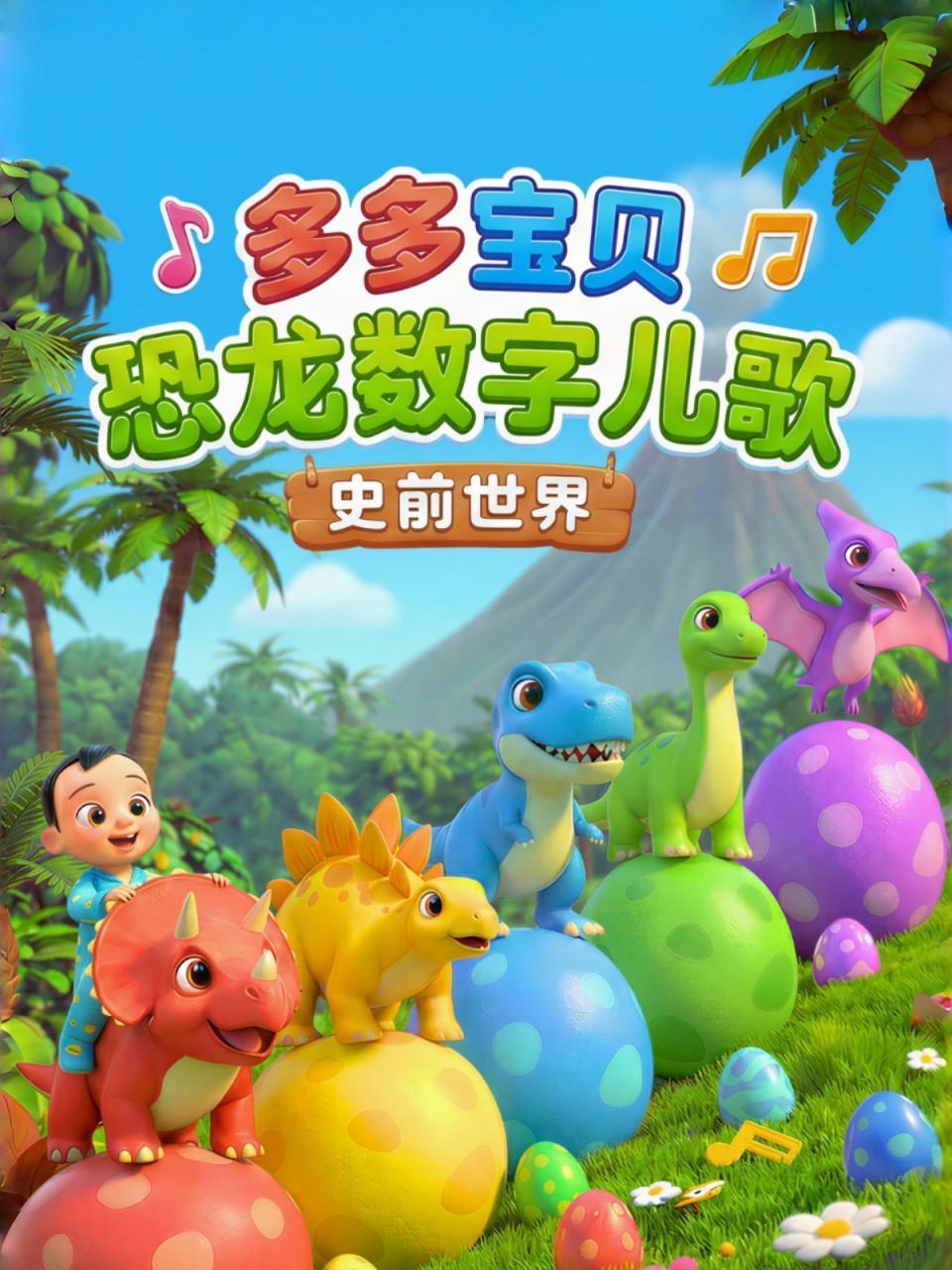 多多宝贝恐龙数字儿歌